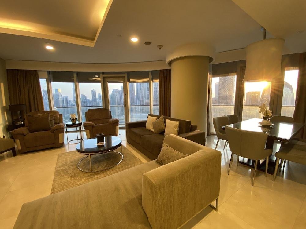 Дубай: Апартаменты SuperHost - Luxurious Apartment, 2-min From The Burj Khalifa | Address Dubai Mall