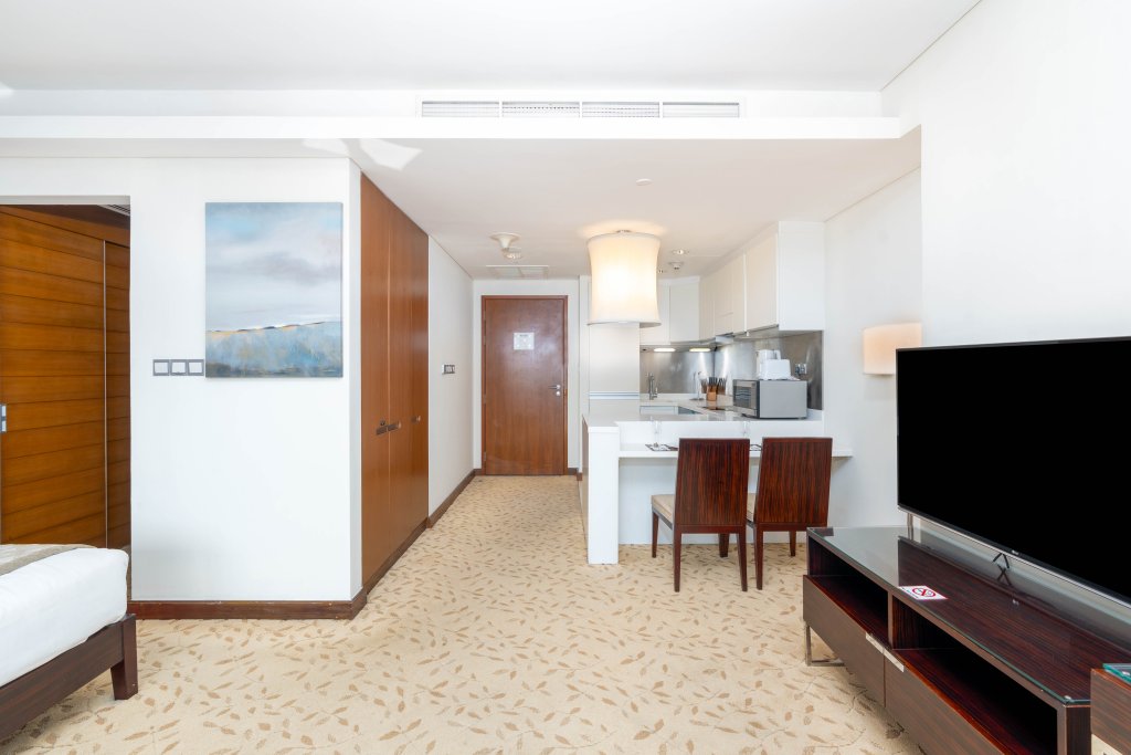 Дубай: Апартаменты SuperHost - Amazing Burj Khalifa View From This Sleek Studio | Address Dubai Mall