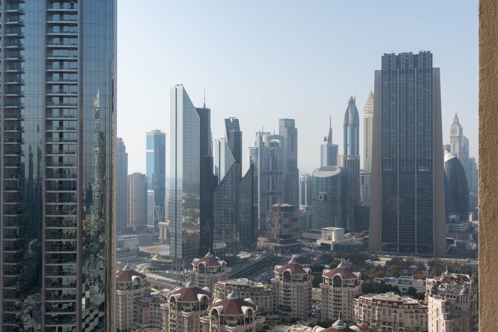 Дубай: Апартаменты SuperHost - Amazing Burj Khalifa View From This Sleek Studio | Address Dubai Mall