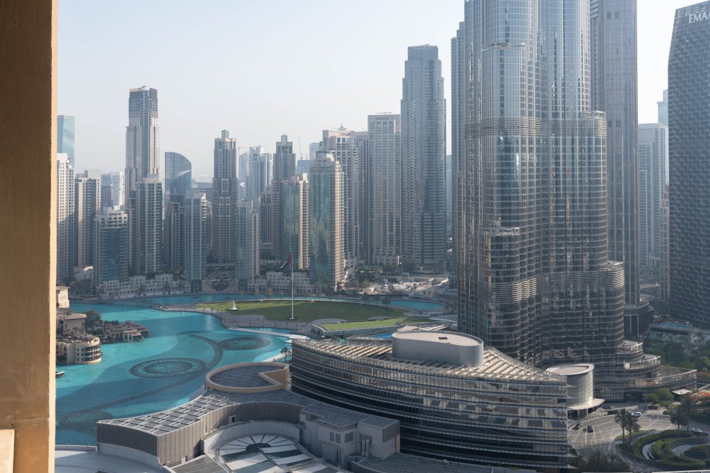 Дубай: Апартаменты SuperHost - Amazing Burj Khalifa View From This Sleek Studio | Address Dubai Mall