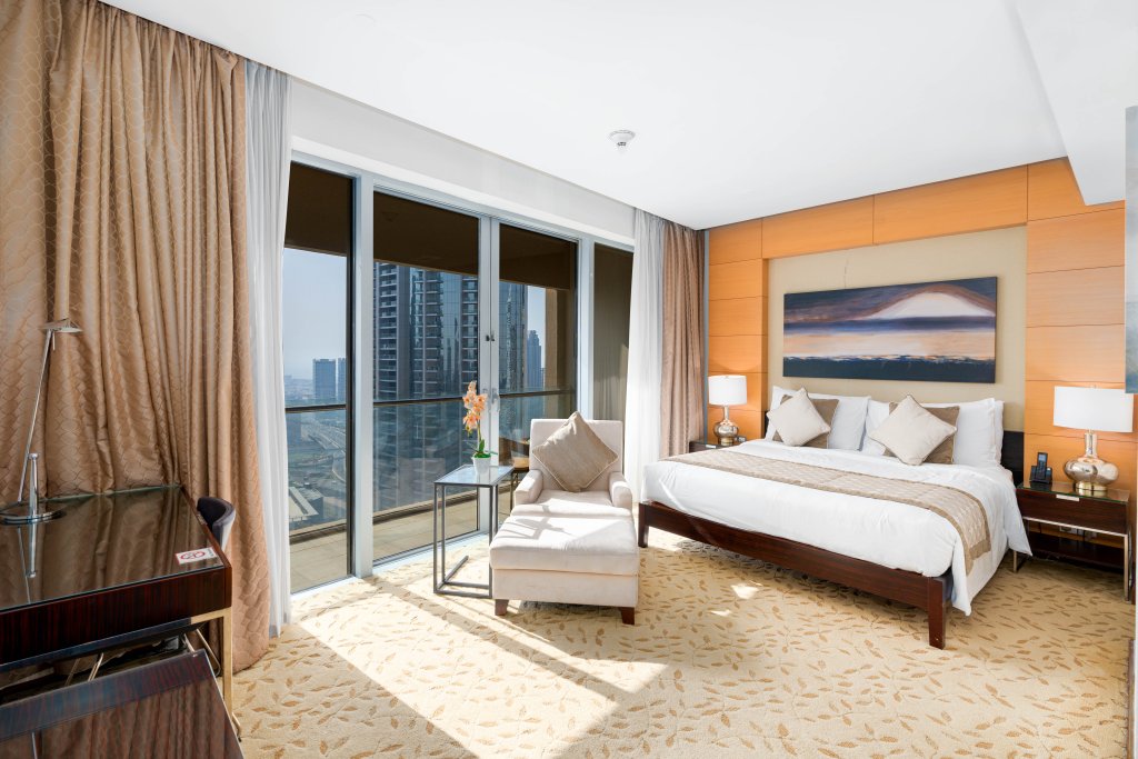 Дубай: Апартаменты SuperHost - Amazing Burj Khalifa View From This Sleek Studio | Address Dubai Mall