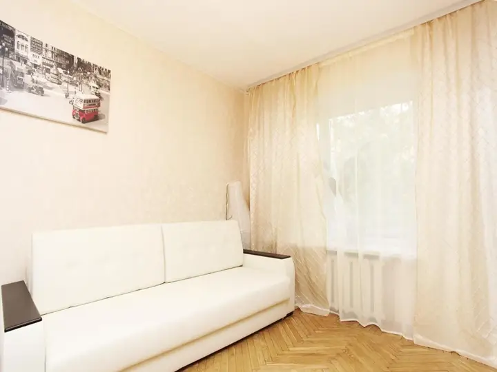 Улучшенные апартаменты «Apartlux Сокольническая», две комнаты — фото 1