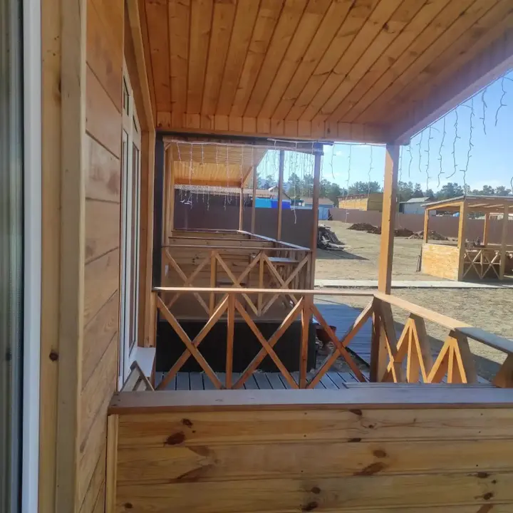 Хужир: Holiday park on Olkhon