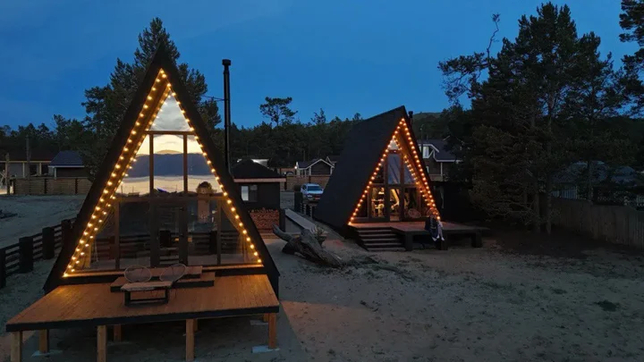 Хижир: Гостевой дом Hoto A-frame