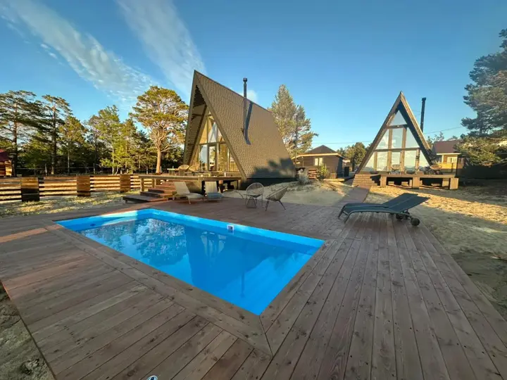 Хижир: Гостевой дом Hoto A-frame