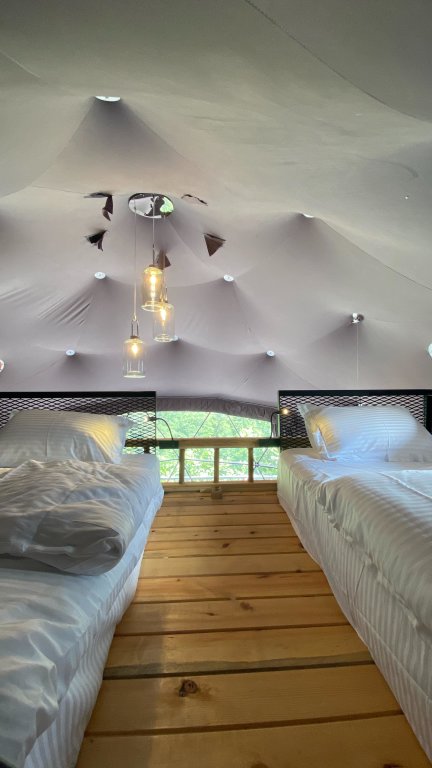 Чамлыхемшин: Glamping Kaledome orman evleri