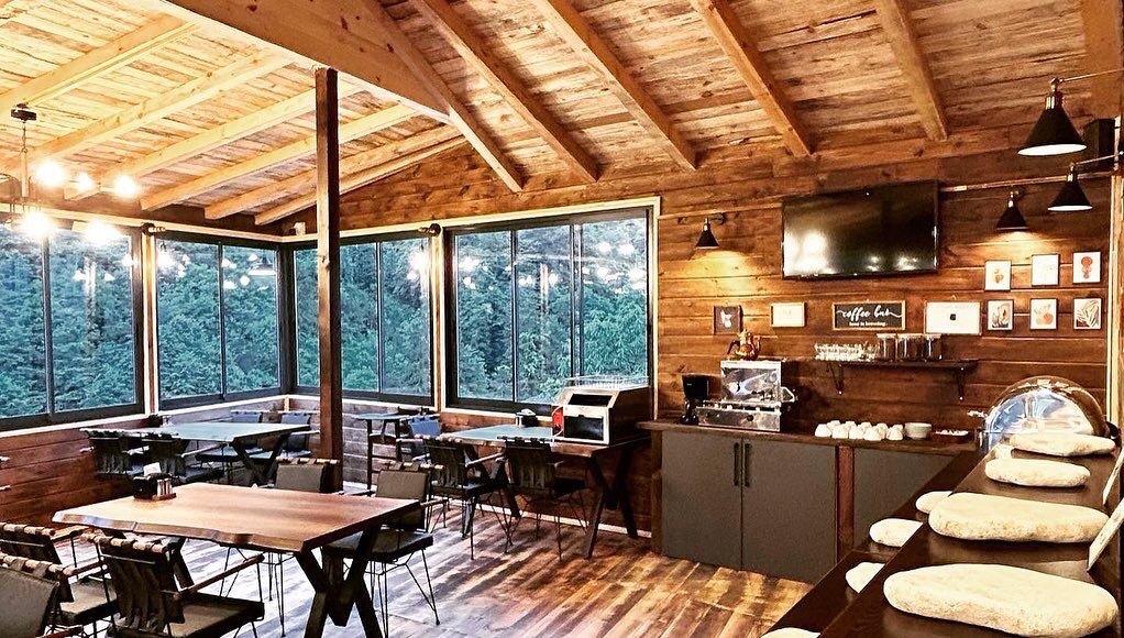 Чамлыхемшин: Glamping Kaledome orman evleri