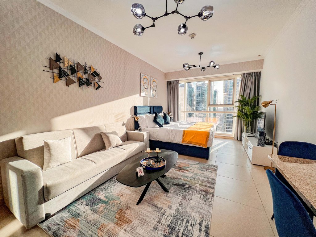 Дубай: Апартаменты Cosmos Living Elegant Studio Near Dubai Marina