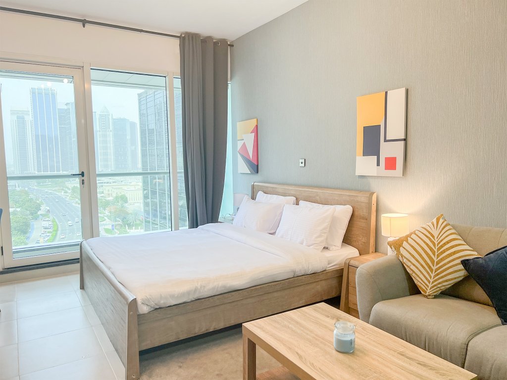 Дубай: Апартаменты Cosmos Living Spacious Studio With Balcony