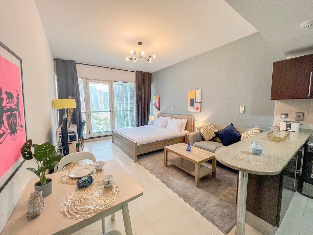Дубай: Апартаменты Cosmos Living Spacious Studio With Balcony