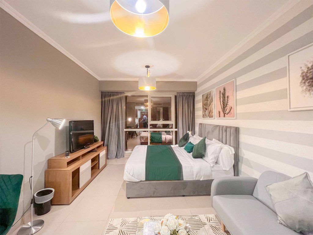 Дубай: Апартаменты Cosmos Living Stylish Studio Near Dubai Marina