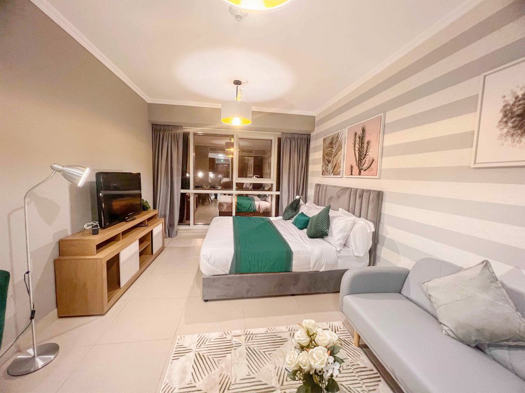 Дубай: Апартаменты Cosmos Living Stylish Studio Near Dubai Marina