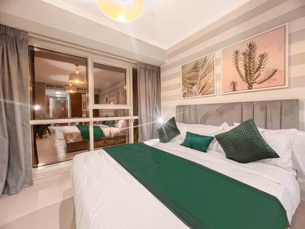 Дубай: Апартаменты Cosmos Living Stylish Studio Near Dubai Marina