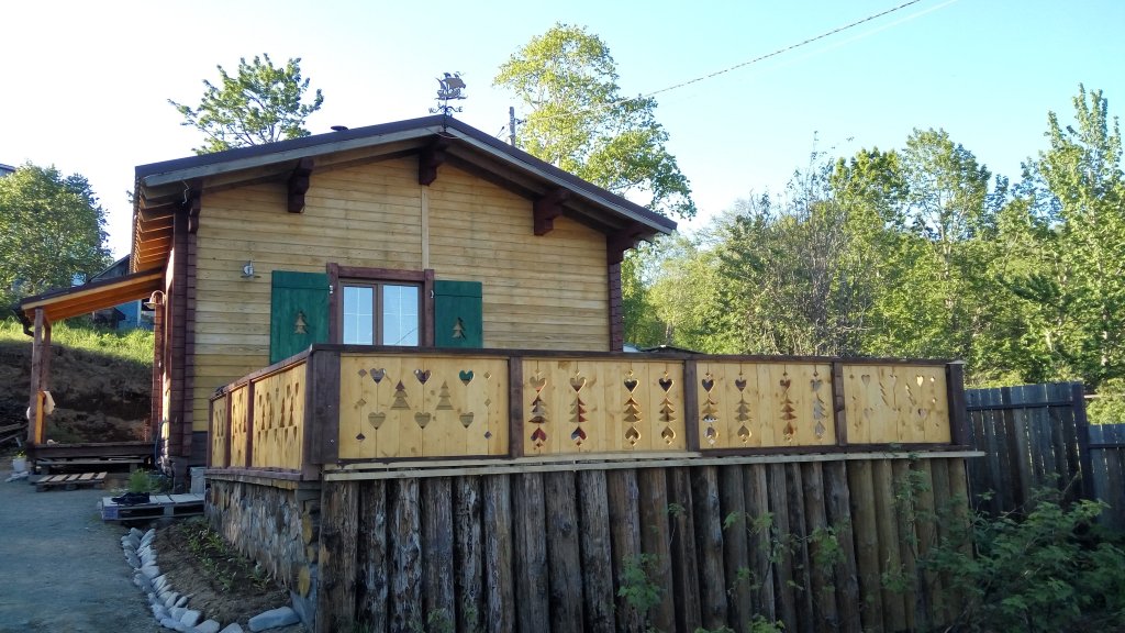 Петропавловск-Камчатский: Частный дом Swiss Chalet in Kamchatka