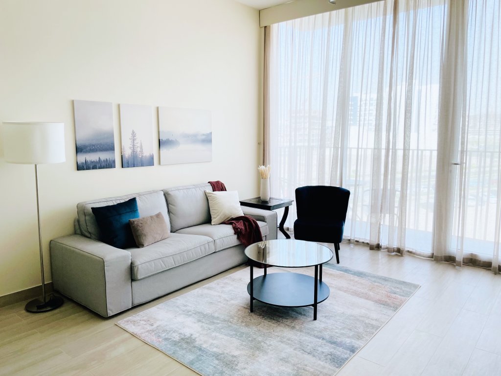Дубай: Elite LUX Holiday Homes - 1BR Getaway Luxe Pool, Gym, Games Room Arjan, Dubai