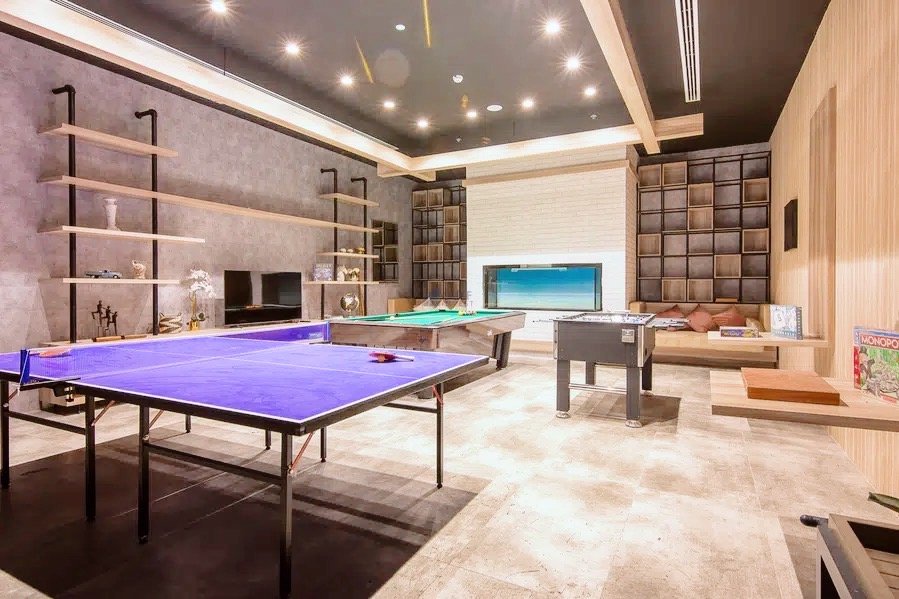 Дубай: Elite LUX Holiday Homes - 1BR Getaway Luxe Pool, Gym, Games Room Arjan, Dubai