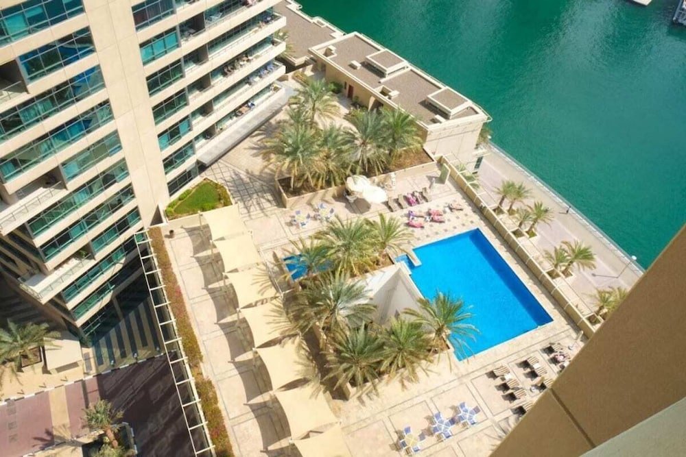 Дубай: Airy Apartment With The Best View Of Marina