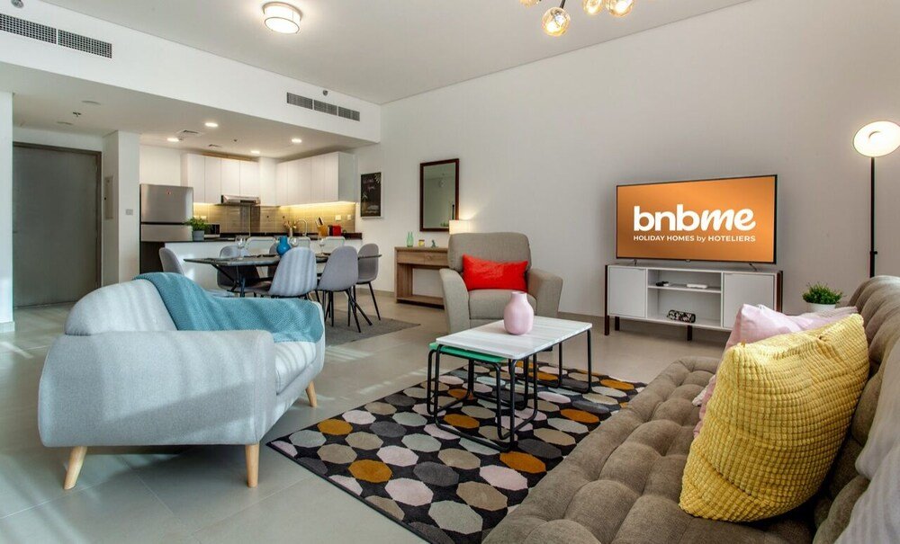 Дубай: Lux 2 BR Apt Expo Dubai South by Bnbme Homes