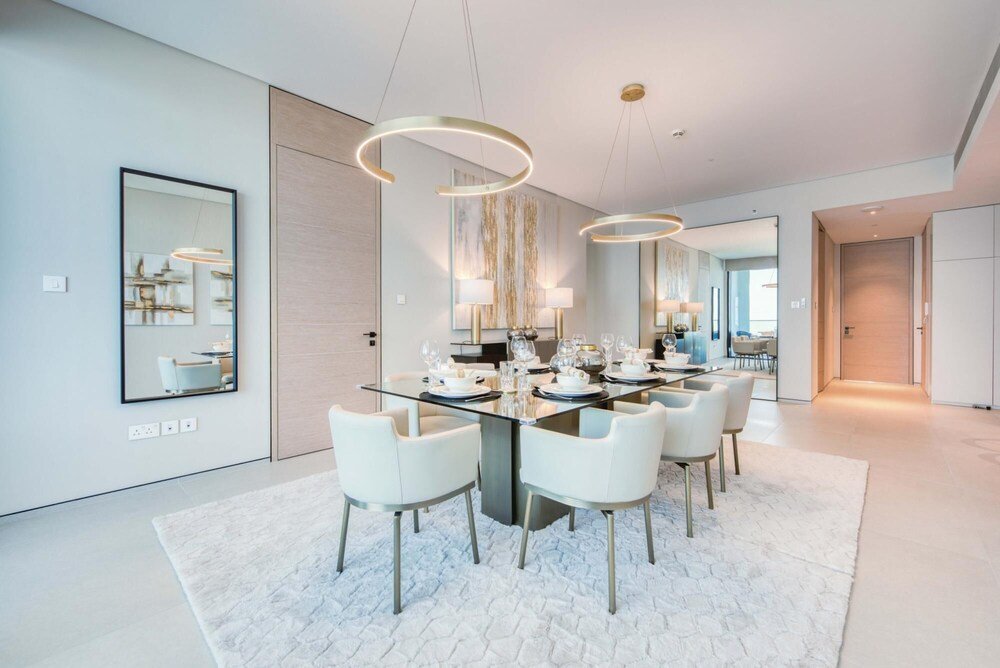 Дубай: Exclusive Beachfront 4BR Maid The Address JBR