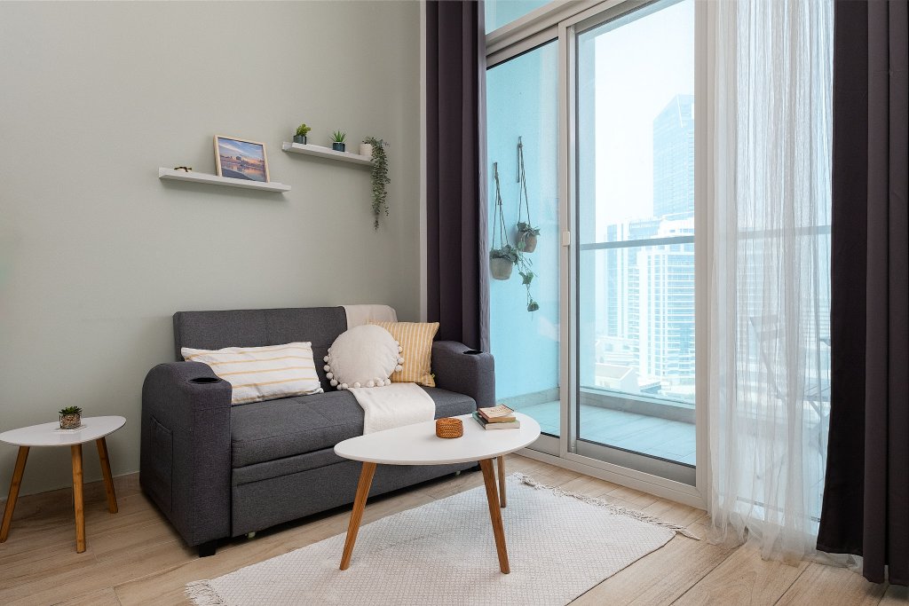 Дубай: Апартаменты Welcome Home in Studio One Tower Студия