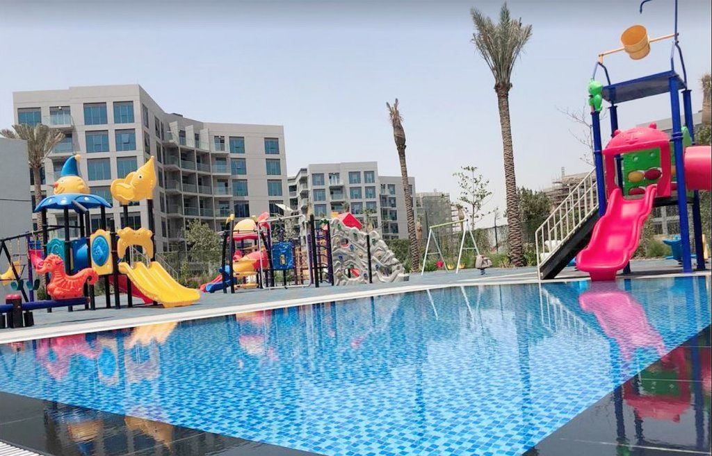Дубай: Апартаменты Elite LUX Holiday Homes - Stylish 1 BR + Pool & World Class Gym in Dubai South