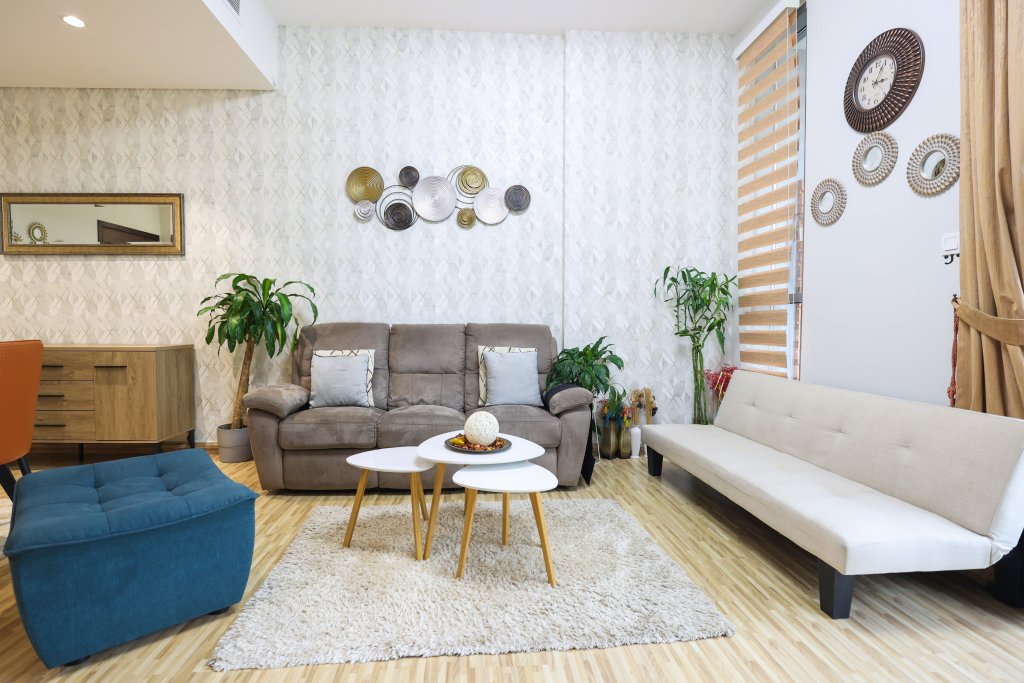Дубай: Elite LUX Holiday Homes - Ultra Stylish 2BR | Thriving Community in Production City Dubai