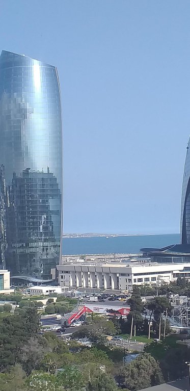 Баку: Апартаменты Квартира в Центре г.Баку с Видом на Море!