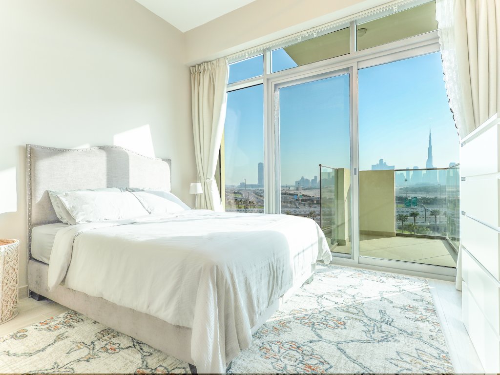 Дубай: Elite LUX Holiday Homes - Skyline Oasis – One Bedroom Premium Apartment in Al Jaddaf