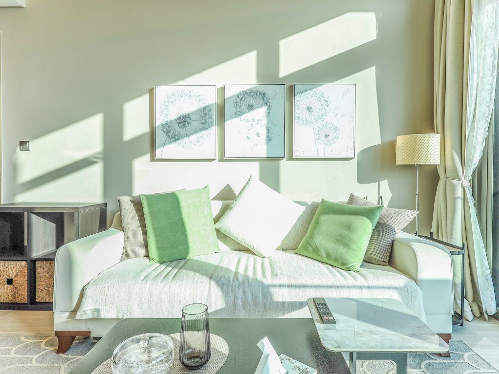 Дубай: Elite LUX Holiday Homes - Skyline Oasis – One Bedroom Premium Apartment in Al Jaddaf