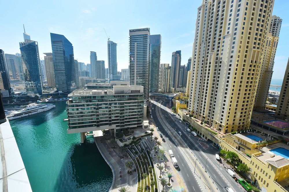 Дубай: RYN - Dubai Marina Studio with balcony