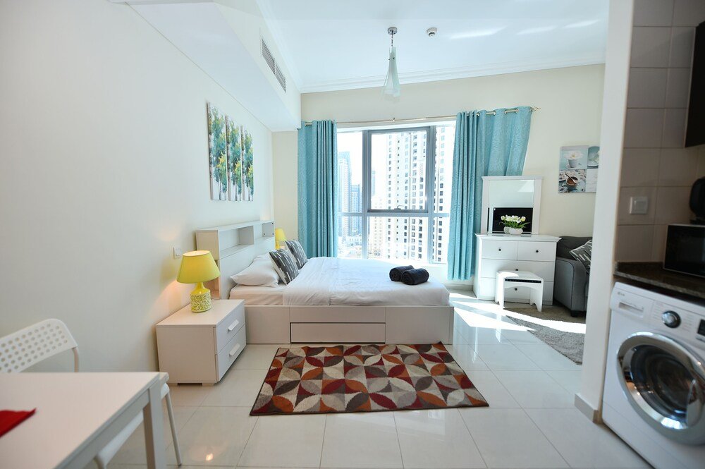 Дубай: RYN - Dubai Marina Studio with balcony