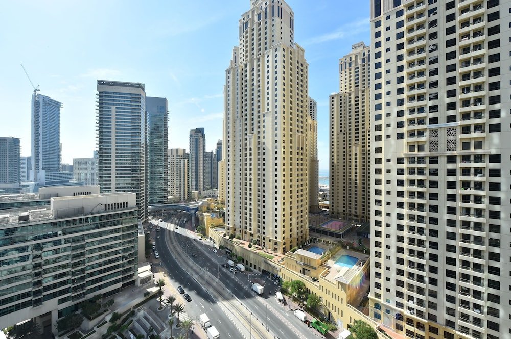 Дубай: RYN - Dubai Marina Studio with balcony