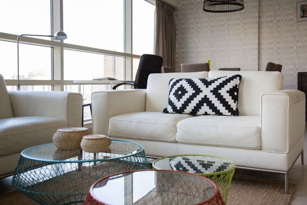 Дубай: Top Floor Familly Apartment with Stunning views