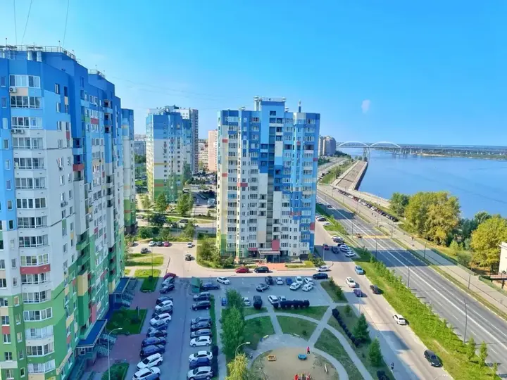 Нижний Новгород: Квартира с панорамным видом на Волгу