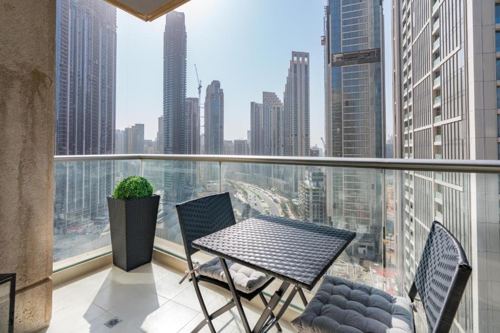 Дубай: Luxurious 1B With Opera & fountains views