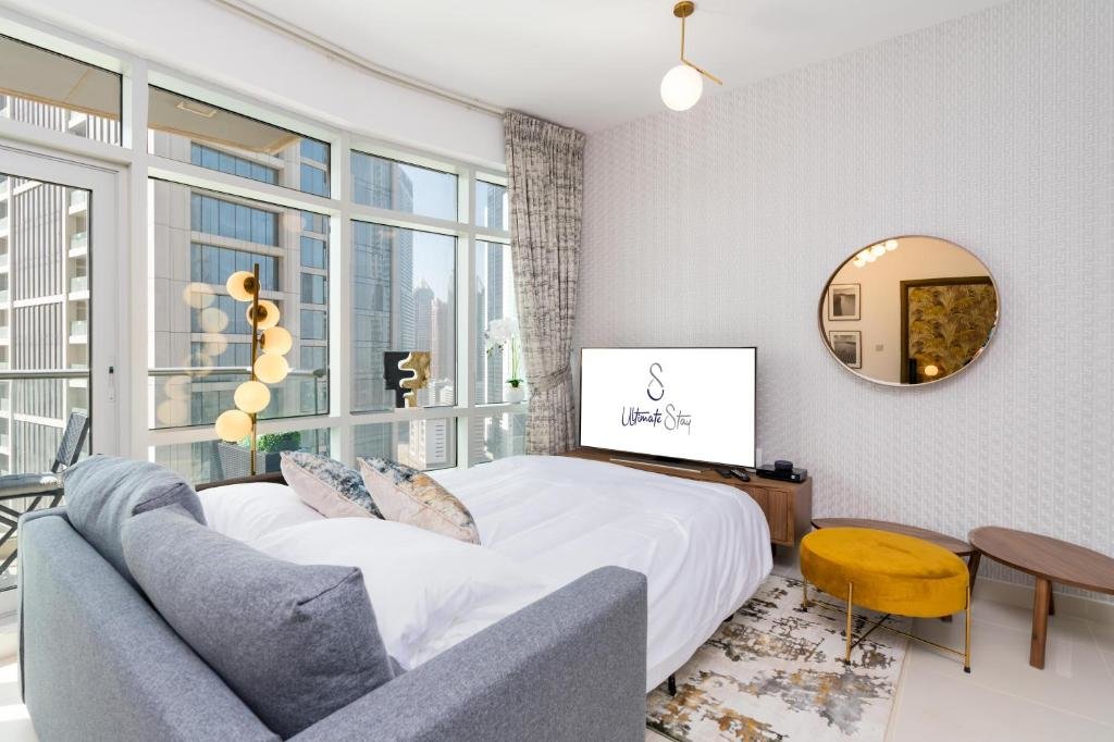 Дубай: Luxurious 1B With Opera & fountains views