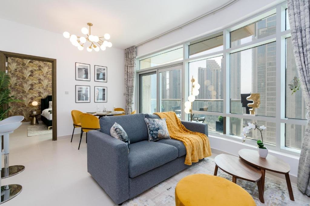 Дубай: Luxurious 1B With Opera & fountains views