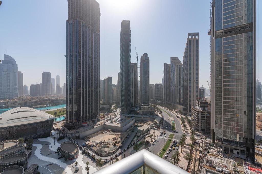 Дубай: Luxurious 1B With Opera & fountains views