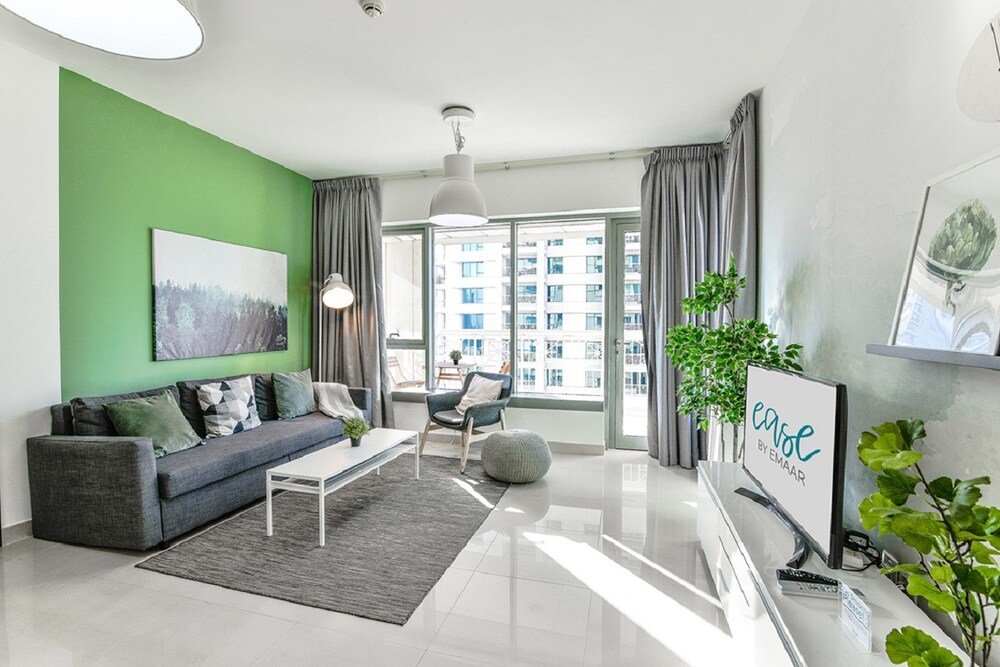 Дубай: Waves Ease By Emaar Apartment