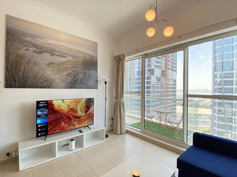 Дубай: Cozy Brand New 1BD-Business Bay- Burj Khalifa View