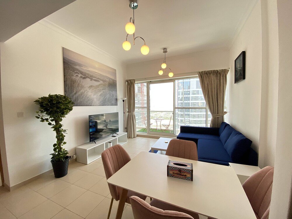 Дубай: Cozy Brand New 1BD-Business Bay- Burj Khalifa View