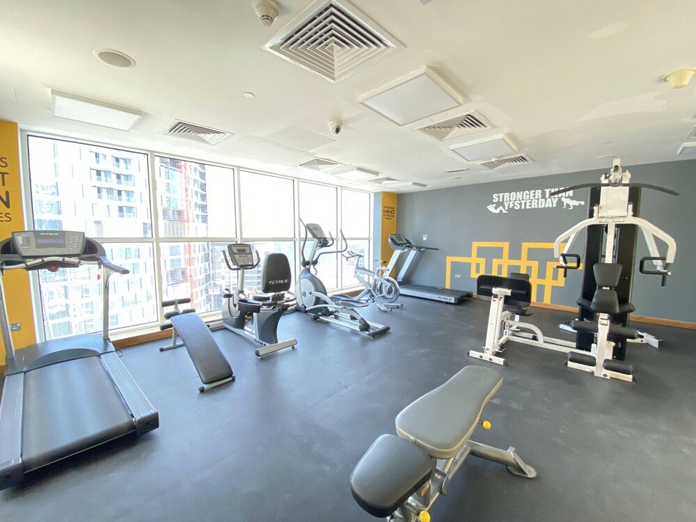 Дубай: Cozy Brand New 1BD-Business Bay- Burj Khalifa View