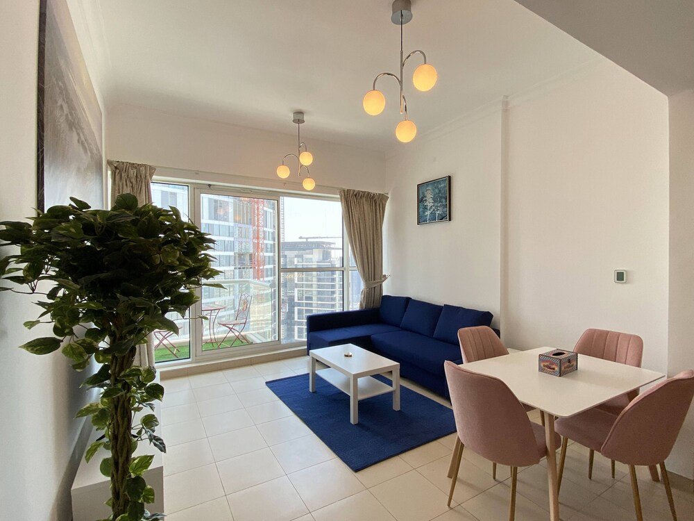 Дубай: Cozy Brand New 1BD-Business Bay- Burj Khalifa View
