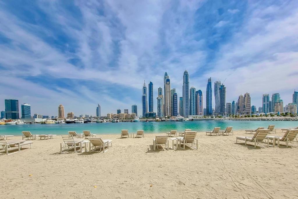 Дубай: Elegant 2 bedroom apartment at Sunrise Bay