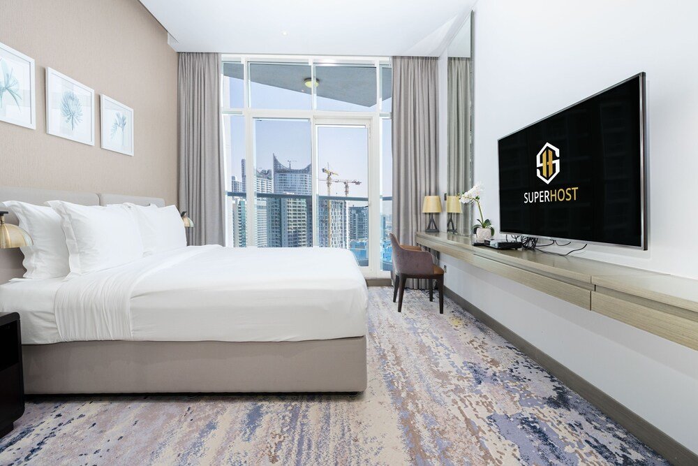 Дубай: Whitesage -  Fancy Studio With Mesmerizing Canal Views