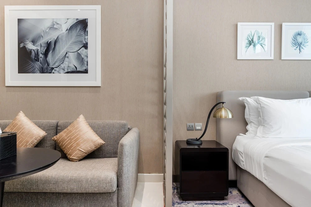 Дубай: Whitesage -  Fancy Studio With Mesmerizing Canal Views