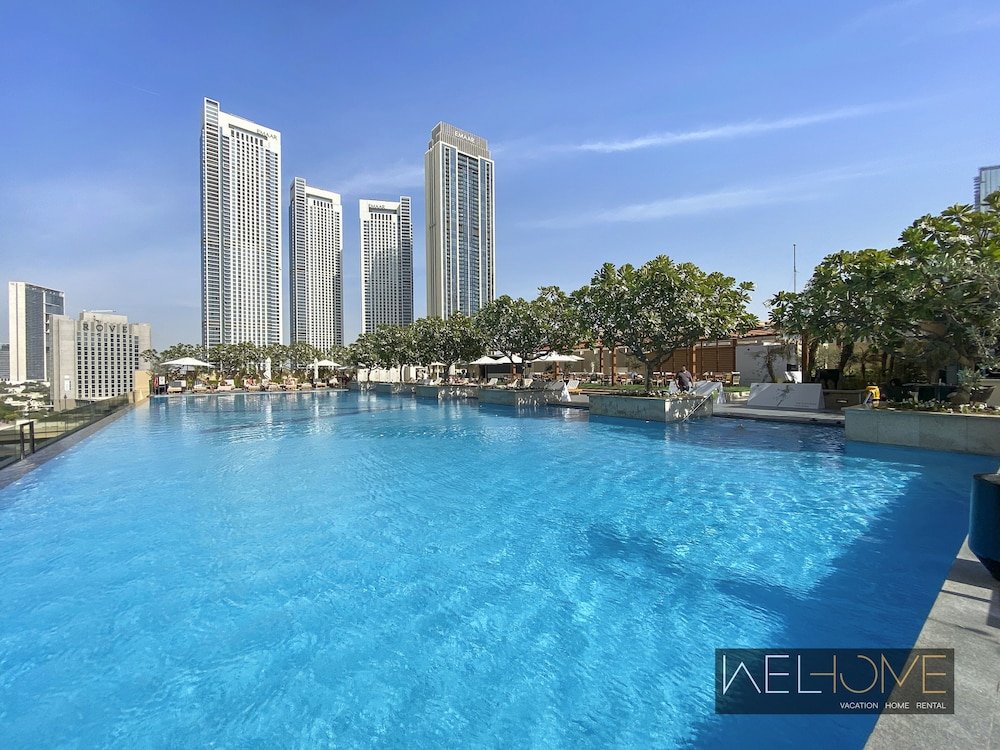 Дубай: Spectacular Burj Khalifa View Service Apartment