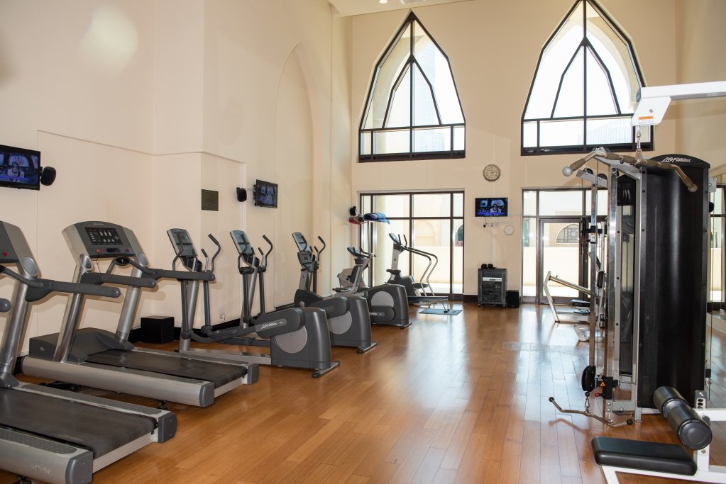 Дубай: Апартаменты PalmBay 1BR full Burj Khalifa & Fountain View