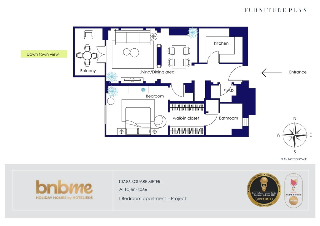 Дубай: Апартаменты bnbmehomes | Exquisite Arabian Retreat |Dubai Mall-4066