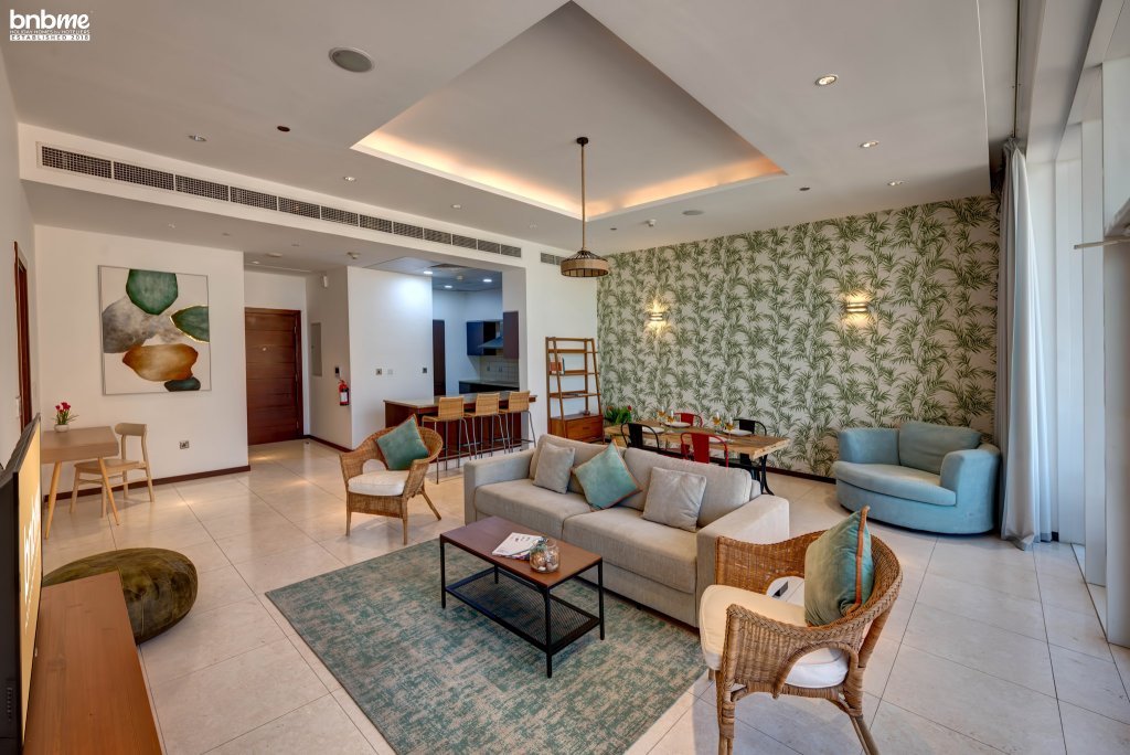 Дубай: Апартаменты bnbmehomes | Pvt Beach, Infinity Pool @ Andaaz-204